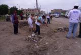 ONG Trazo realiza jornada de limpieza en distrito de José Leonardo Ortiz (Foto: Chiclayo en Línea)