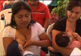 Hospital Las Mercedes promueve la campaña de lactancia materna