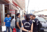 Operativo en pleno centro de Chiclayo donde fueron cerradas seis boticas. (Foto difusión)
