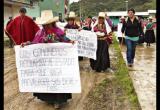 Comunidades campesinas de Cañaris se alistan para protestar contra el proyecto minero Cañariaco. (Foto Internet)