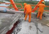 Se reiniciaron los trabajos en el puente de Reque luego de seis meses de retraso