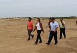 Inspección del terreno donde se construirá el COAR Lambayeque en Ciudad Eten. (Foto cortesía)