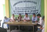 Miembros de las comisiones de regantes y comunidades campesinas se reunieron ayer en Olmos. (Foto Liliana Capuñay)