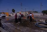 Pobladores de Monsefú sin agua potable por ruptura de tubería