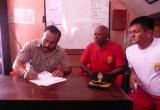 Compañía Salvadora firma convenio con gimansio “Fitness House” para entrenamiento físico