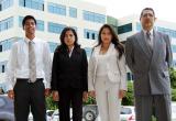 Alumnos de la USS que ocuparon el segundo lugar en la competencia de simuladores LabSag.