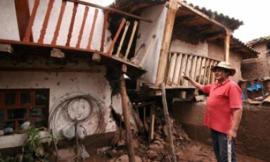 Más de mil viviendas colapsarían por intensas lluvias (Foto Referencial)