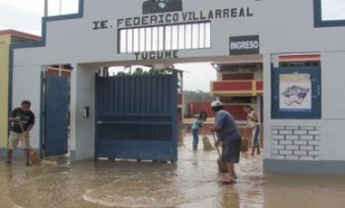 Unos 450 colegios se encuentran en riesgo ante el FEN en Chiclayo