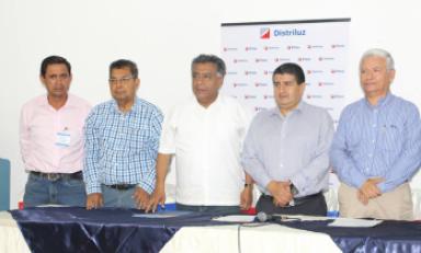 Firman convenio para alumbrado público con iluminación LED de parques (Foto: cortesía)