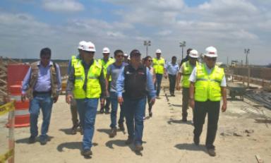 Ministro de Transportes y Comunicaciones participó en el primer simulacro para enfrentar fenómeno el niño en Lambayeque