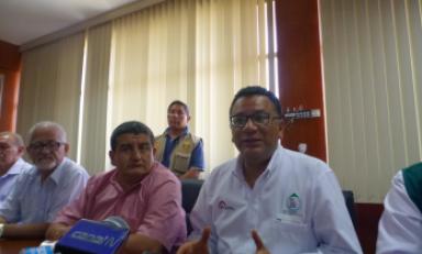 Ministro Benites anuncia designación de S/ 25 millones para limpieza de drenes en región Lambayeque ante el FEN (Foto: Chiclayo en Línea)