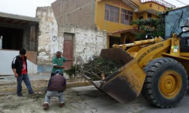 Electronorte causa daños en ornato del distrito de Ciudad Eten