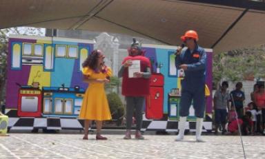 Osinergmin presenta obras teatrales para sensibilizar a la población sobre el uso del gas
