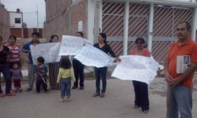 Perro pitbull ataca a vecinos de Santa Victoria