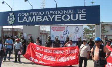 Profesores lambayecanos demandan incremento de sueldo (Foto Cortesía)