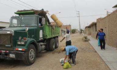 Recogen 20 toneladas de basura en el distrito La Victoria