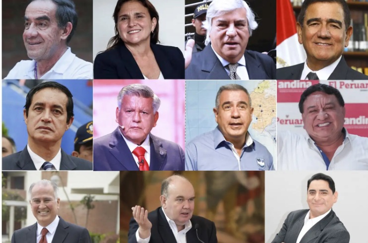 Estos son los candidatos que participarán esta noche en el debate presidencial