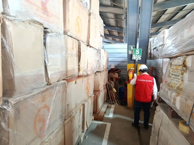 Contraloría alerta riesgos en almacenes para bienes de ayuda humanitaria en Lambayeque y otras regiones