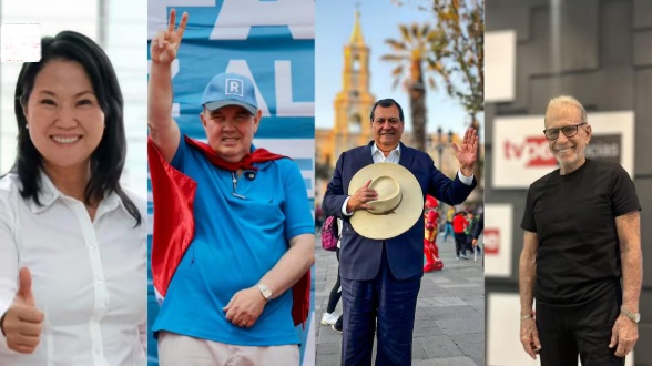 Fujimori lidera con 16.5%, y hay triple empate técnico en el segundo lugar, según conteo a boca de urna de Datum