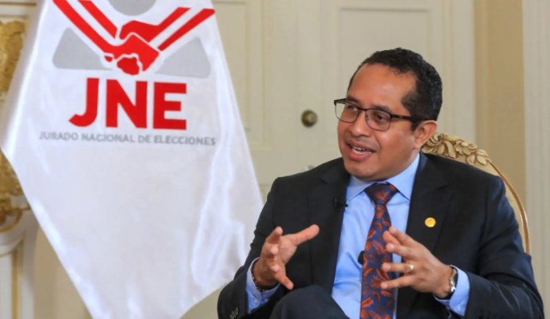 Presidente del JNE: “Presencia de observadores internacionales garantiza limpieza del proceso”