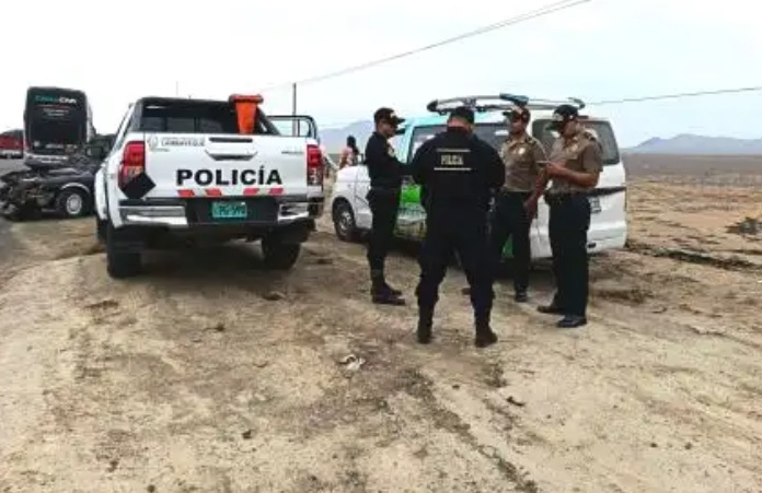 Lambayeque: accidente en carretera Panamericana Norte deja tres heridos de consideración