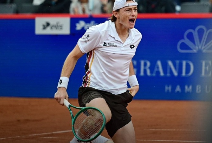 Tenista peruano Ignacio Buse derrotó a Kovacevic y disputará el título del ATP 500 Hamburgo