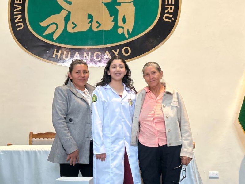 Joven de comunidad nativa de Junín logra primer puesto nacional de Beca 18