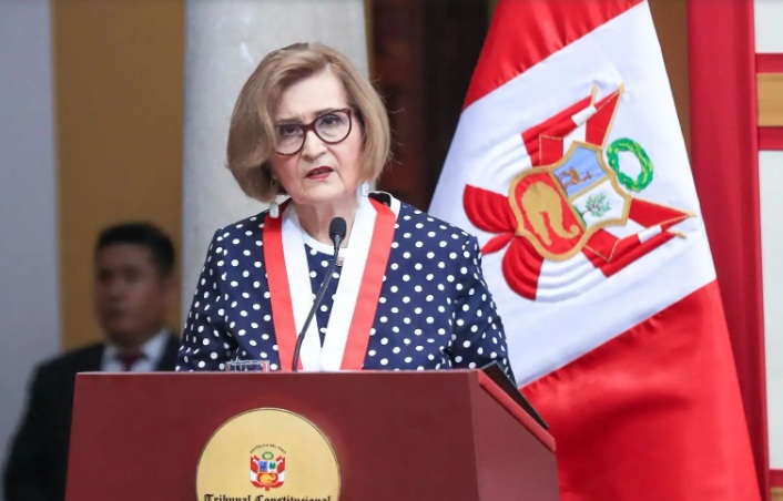 Luz Pacheco se pronunció tras su renuncia a presidencia del TC: "No responde a motivos de salud"