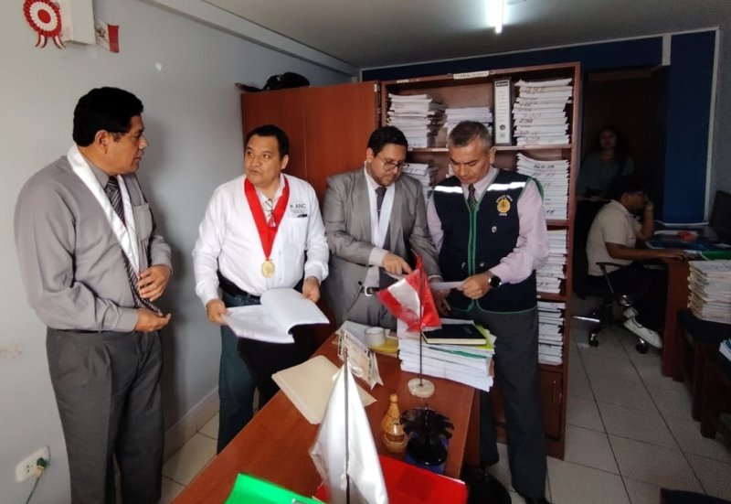 Autoridad Desconcentrada de Control realiza visitas inopinadas a sedes fiscales de Ferreñafe y Ambiental