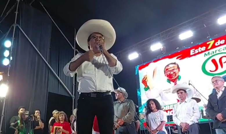Candidato Roberto Sánchez promete medidas de ayuda para personas de menores recursos