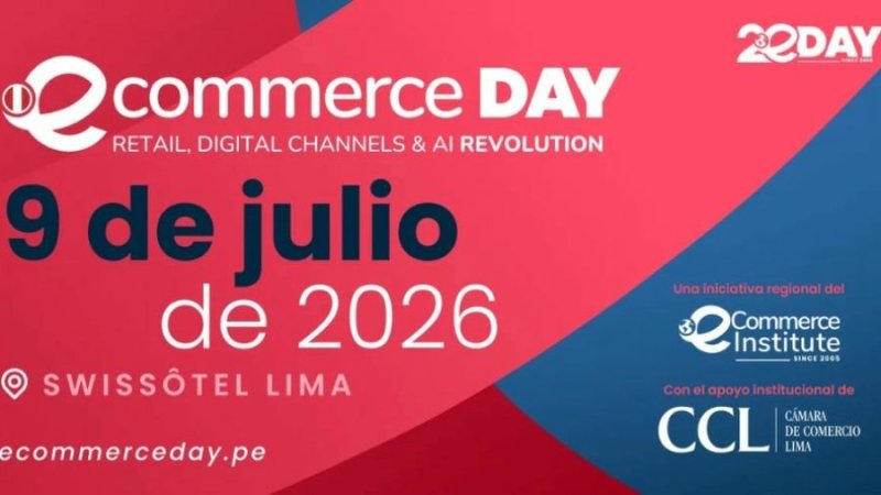 Ecommerce Day Perú 2026 reunirá en Lima a líderes del sector para analizar el impacto de la IA en el comercio digital