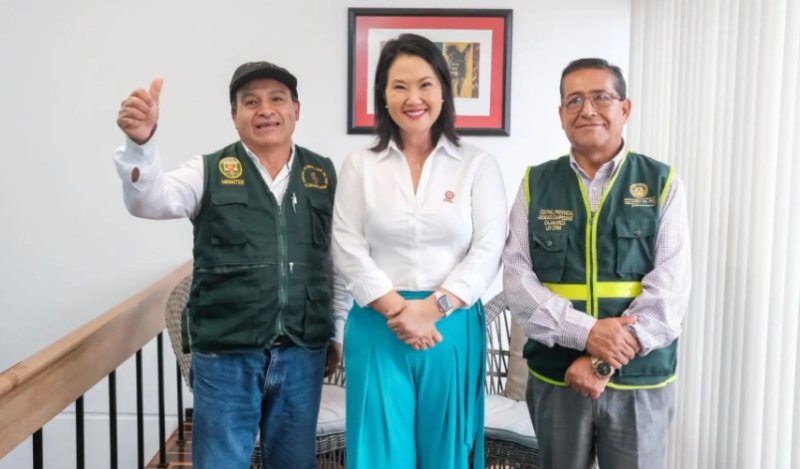 Presidenta electa, Keiko Fujimori, recibe respaldo de rondas campesinas y nativas