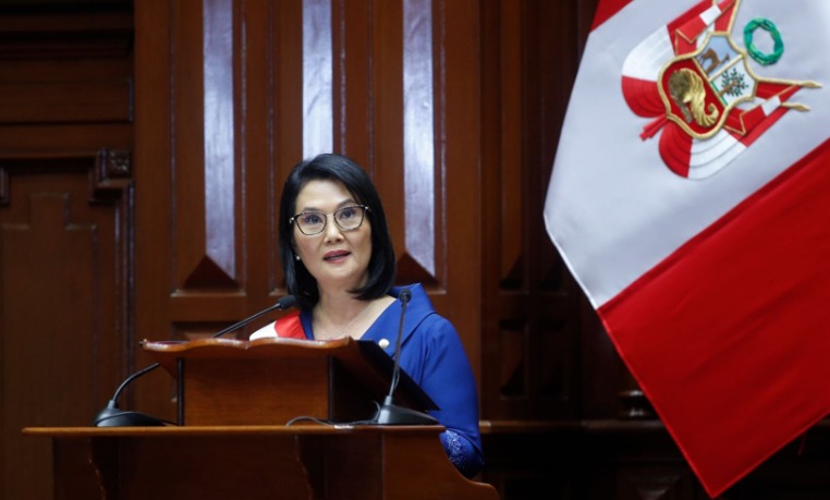 Presidenta Keiko Fujimori: estoy empeñada en lograr el orden y la reconciliación nacional