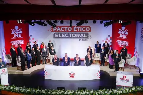 Agrupaciones políticas suscriben Pacto Ético Electoral con miras a elecciones de octubre