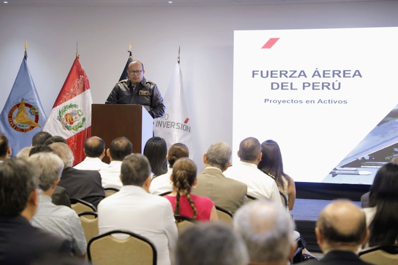 Marina de Guerra y FAP presentan 43 activos de alto potencial comercial para desarrollo de proyectos