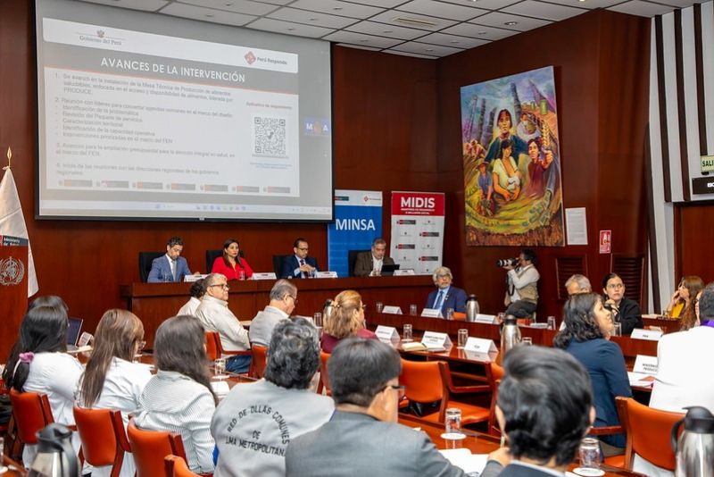 Midis lidera esfuerzos para frenar la anemia y cerrar brechas en salud y alimentación en hogares más vulnerables