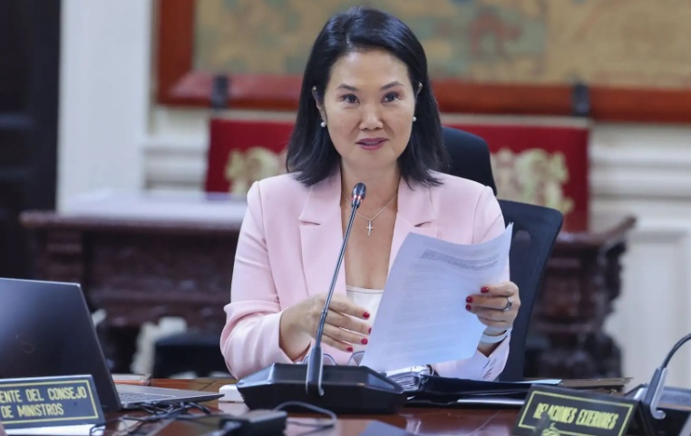 Presidenta Fujimori sobre Fernando Cerimedo: "No ha participado en nuestra campaña electoral"