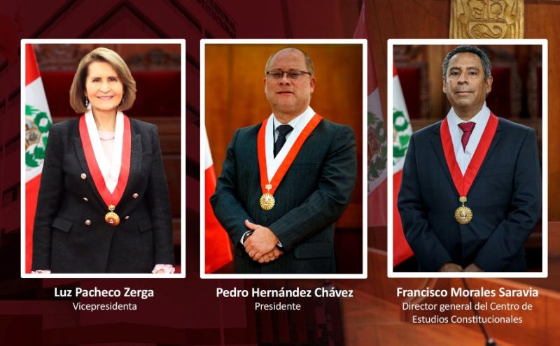 Magistrado Pedro Hernández Chávez fue elegido como nuevo presidente del TC
