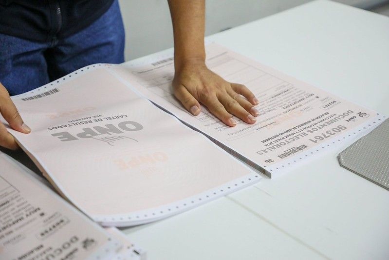 ONPE comenzó impresión de cerca de noventa mil actas electorales para la elecciones regionales y municipales