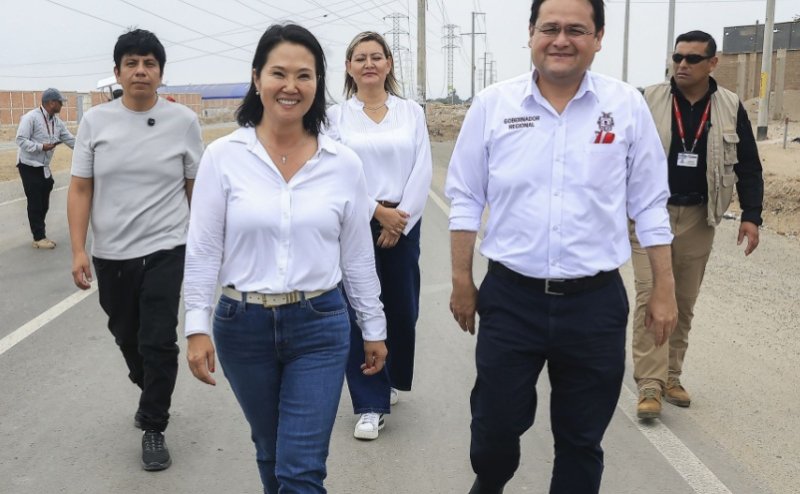 Lambayeque: presidenta Fujimori supervisó avances en la construcción del tramo norte de la Autopista del Sol