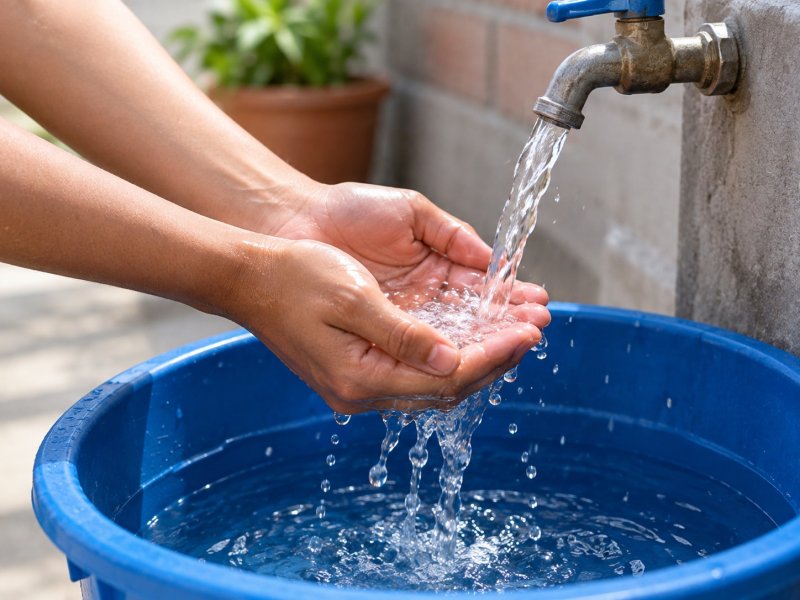 Almacenamiento adecuado y uso responsable del agua: claves para proteger la salud y el recurso hídrico