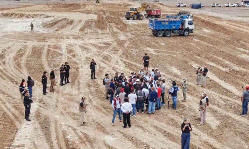 Gore Lambayeque continuará con montaje del altar mayor en pampas de Pimentel para visita del papa León XIV