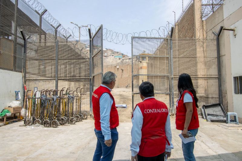 Contraloría alerta que penales supervisados no tienen suficiente personal, armamento ni implementos de seguridad
