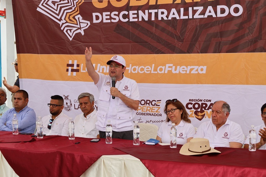 Motupe: “Traemos propuestas viables y tangibles”, asegura gobernador tras segunda reunión descentralizada