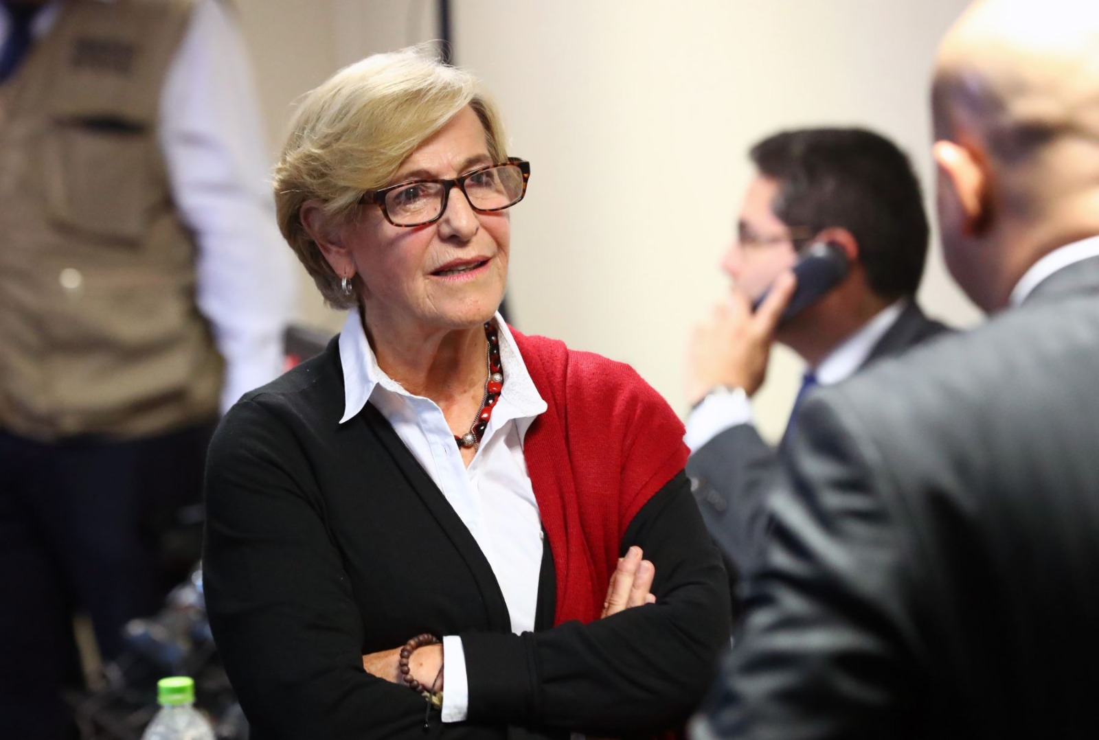 PJ continúa audiencia de impedimento de salida del país a Susana Villarán