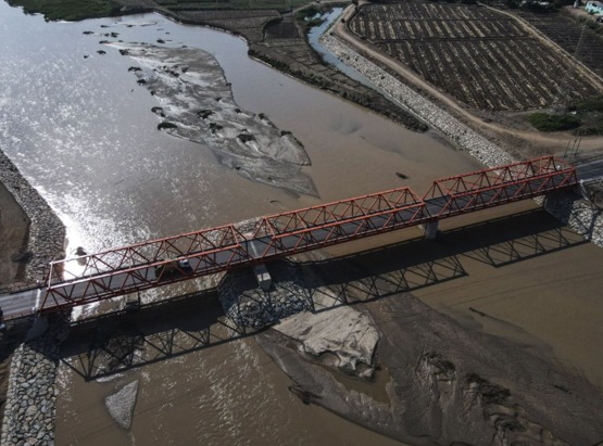 Lambayeque: ARCC y Transportes ponen en marcha el puente Reque