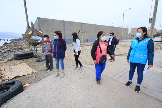 Municipio y Trabaja Perú generan labores de limpieza para población vulnerable de La Florida Alta