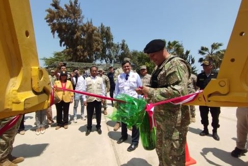 Lambayeque: con inversión de S/ 21 millones inician construcción de complejo militar Sipán