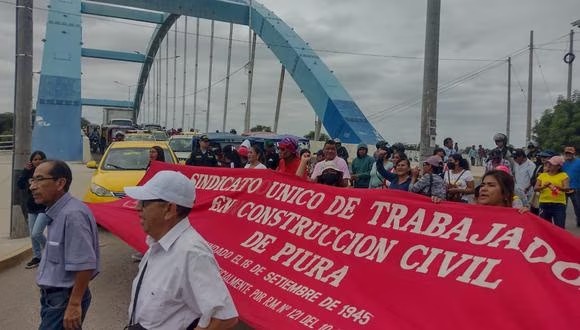 “Toma de Lima”: Sindicatos acatan marcha contra Dina Boluarte en Piura