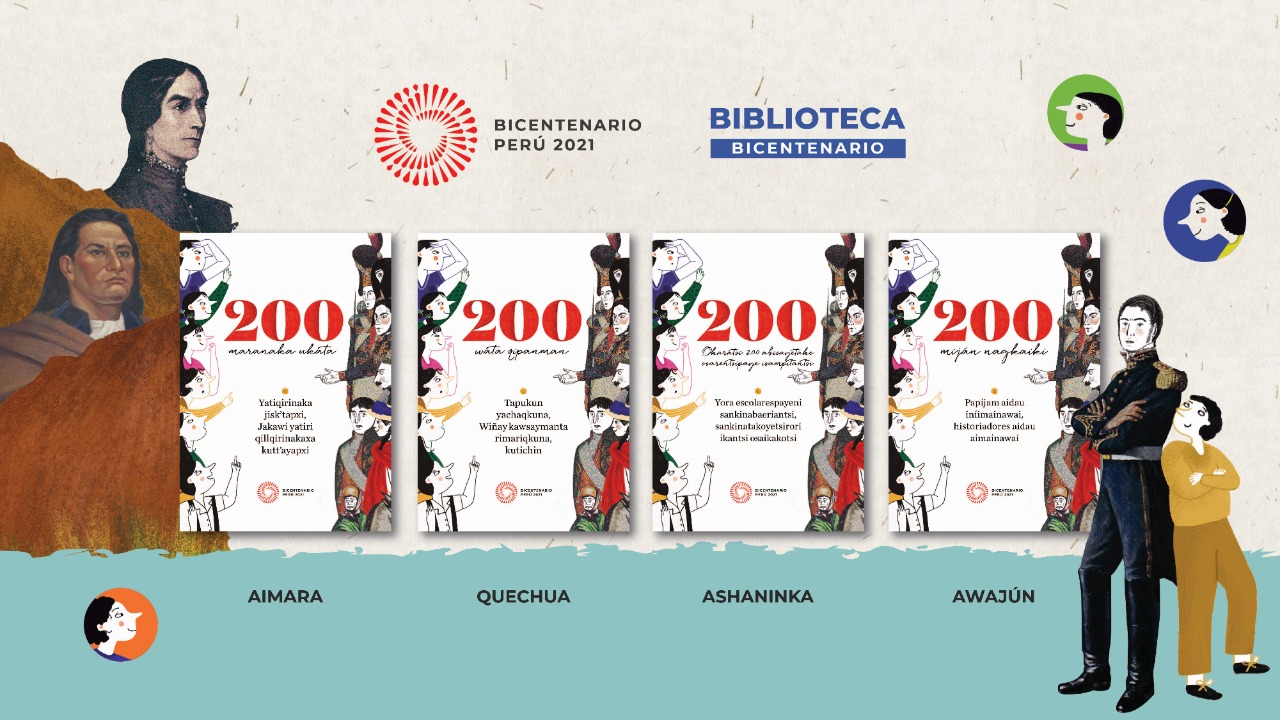 Traducen libro escolar sobre la independencia del Perú a cuatro lenguas originarias 